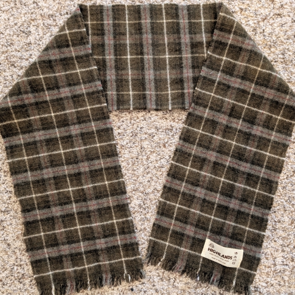 Wool Scottish Scarf